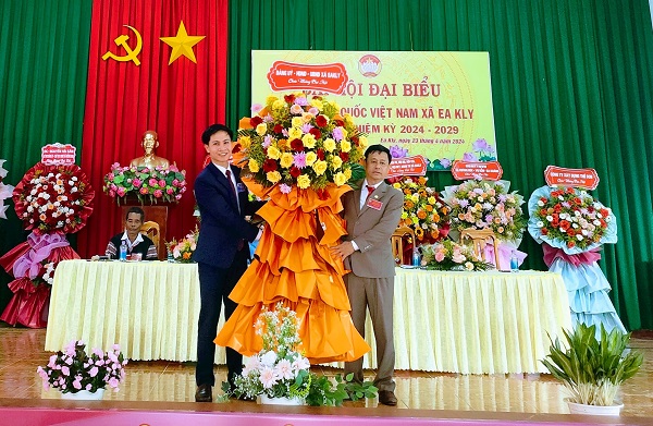 ĐẠI HỘI ĐẠI BIỂU  MẶT TRẬN TỔ QUỐC VIỆT NAM XÃ EAKLY LẦN THỨ VII, NHIỆM KỲ 2024-2029