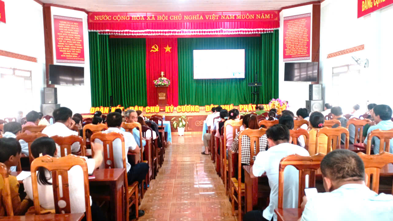 Xã Ea Kly: Tham gia hội nghị trực tuyến phổ biến, quán triệt và triển khai thực hiện các văn bản của Trung ương về công tác kiểm tra, giám sát và kỷ luật Đảng