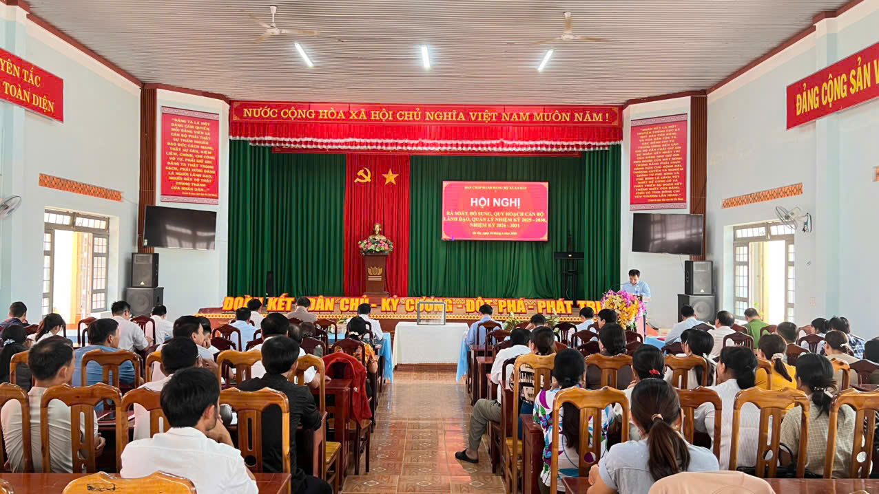 ĐẢNG BỘ XÃ EA KLY TỔ CHỨC HỘI NGHỊ TRIỂN KHAI RÀ SOÁT, BỔ SUNG QUY HOẠCH CÁN BỘ NĂM 2026